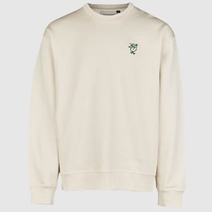 cxswskegu_raw_undyed_a_ho_fr Cleptomanicx Boxy Crewneck Sketch Gull - Raw Undyed Größe M